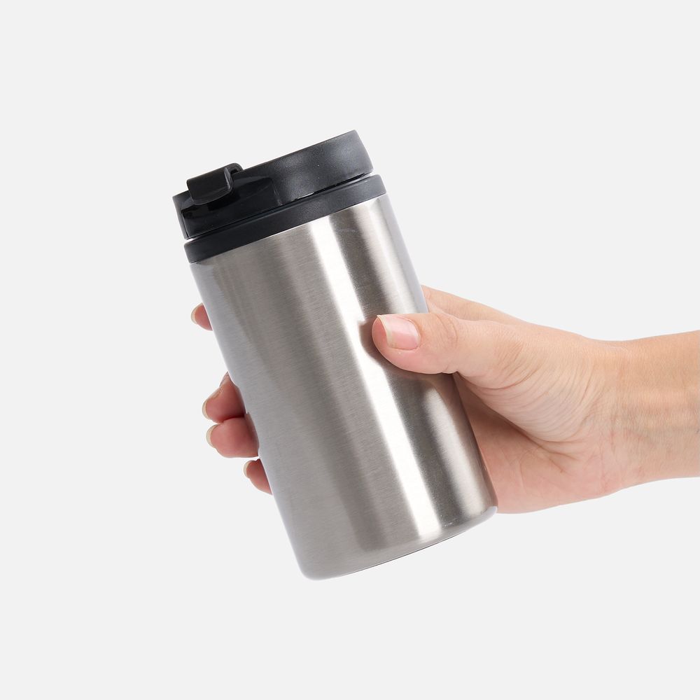 Термостакан Canella, серебристый-2