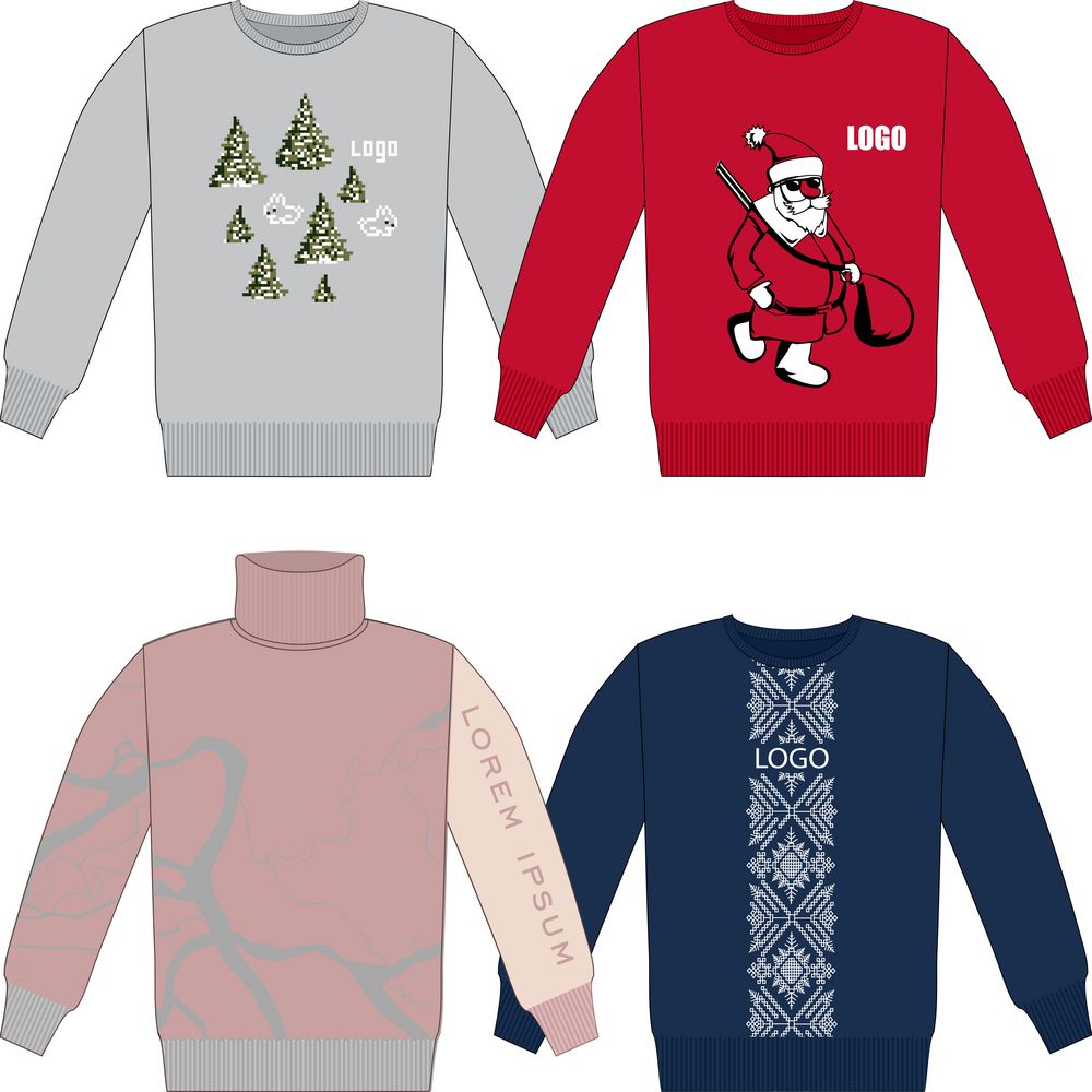 Свитер на заказ Tricksy Fint, полушерсть-1