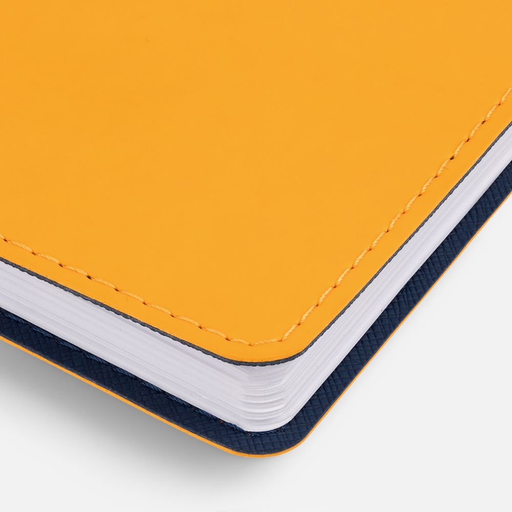 Ежедневник Spring Shall, недатированный, желтый-3