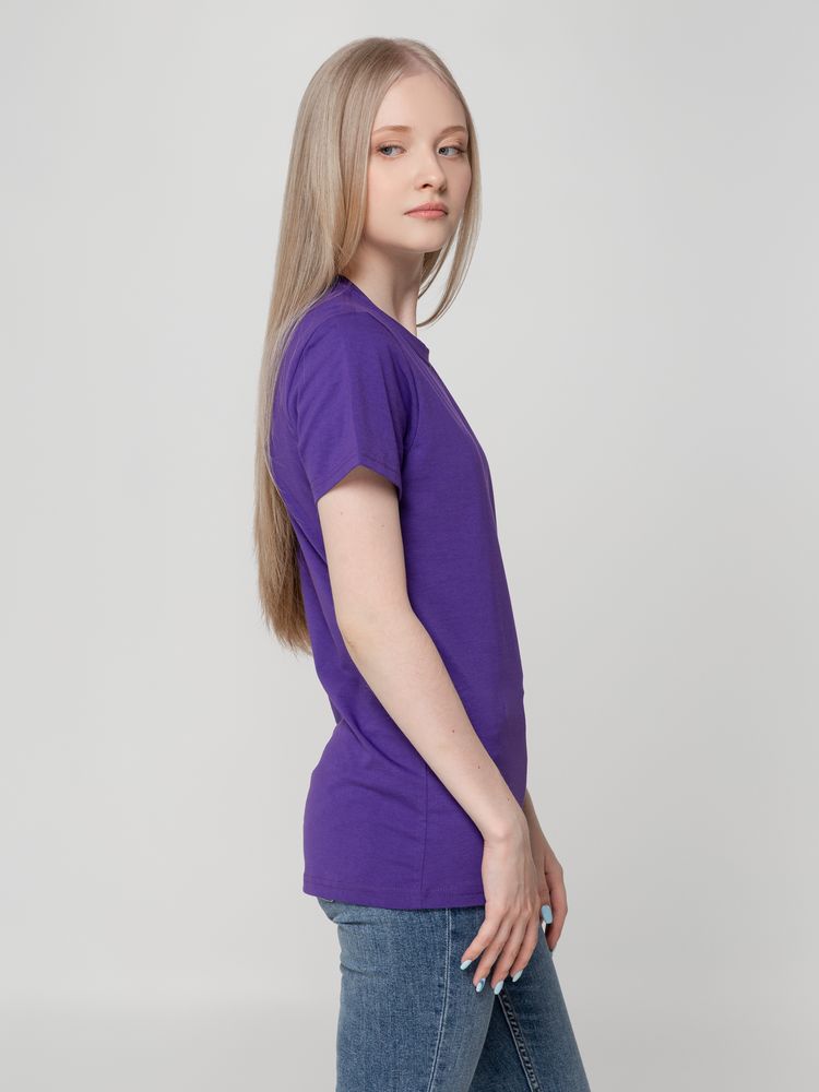 Футболка женская T-bolka Lady, фиолетовая-2