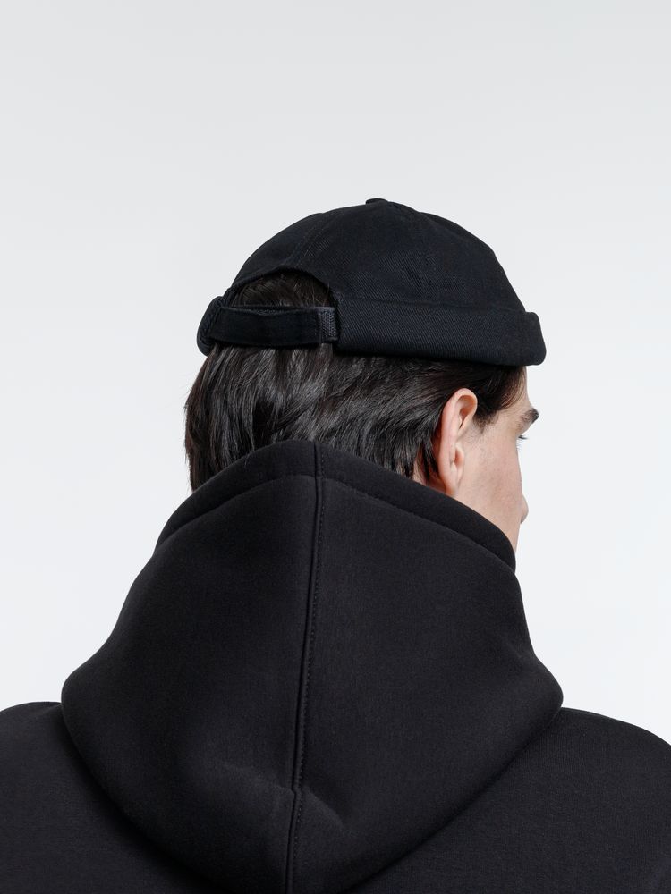 Кепка без козырька Marinero, черная-6