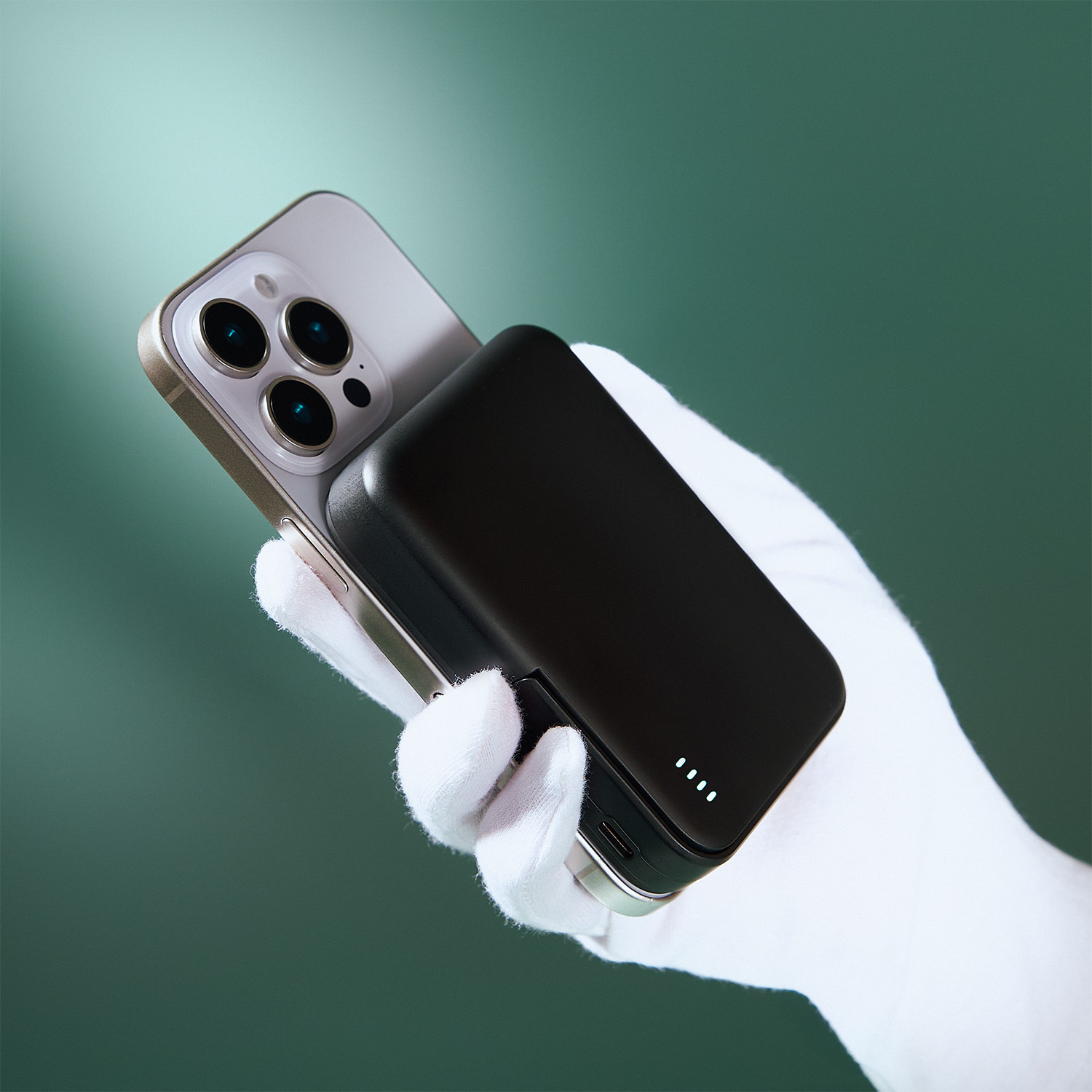 Внешний аккумулятор Union PD 10000mAh с функцией беспроводной зарядки 15W, черный-10