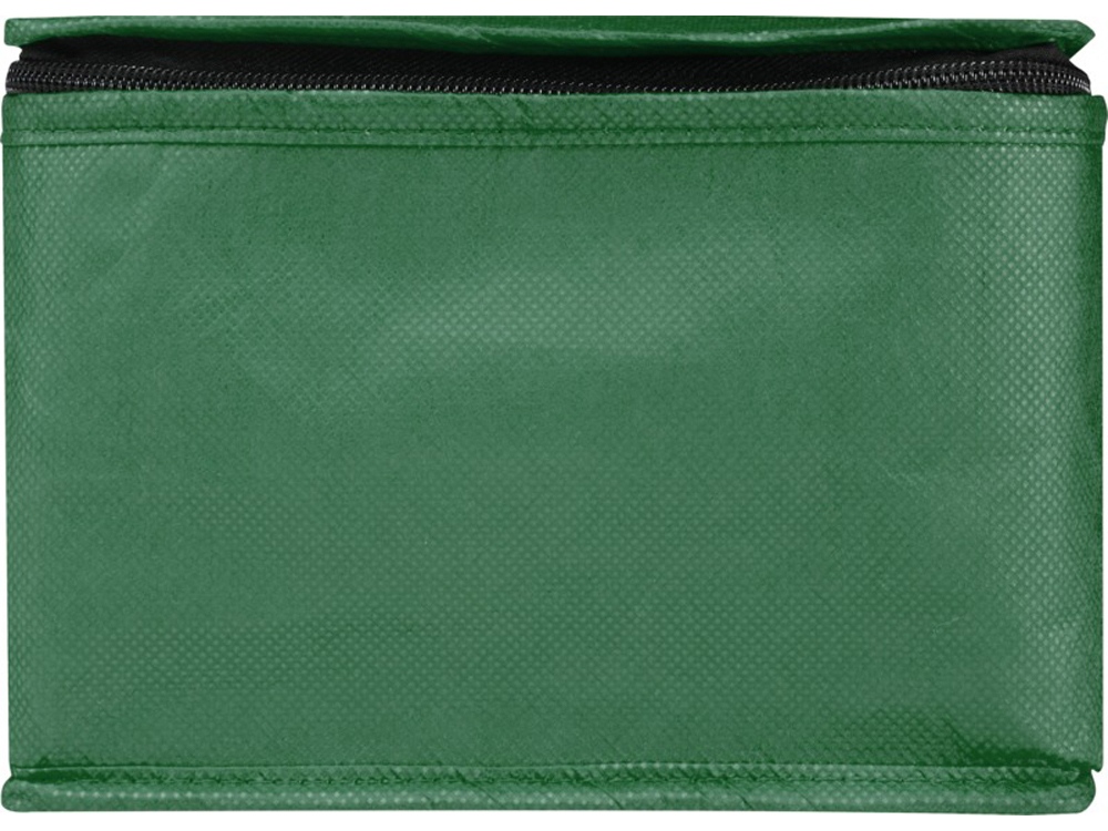 Spectrum нетканая сумка-холодильник, 4 л, на 6 банок, из переработанных материалов, зеленый-1