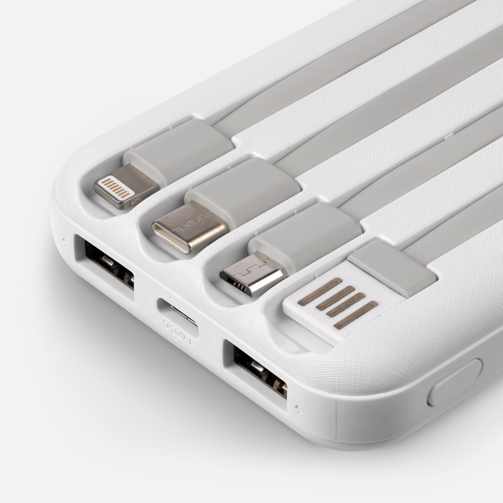 Аккумулятор Omni Qi 10000 мАч, ver.2, белый-2