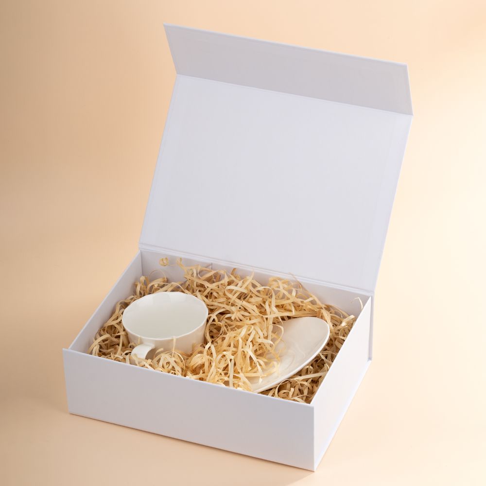 Коробка складная Portada, L, белая-3