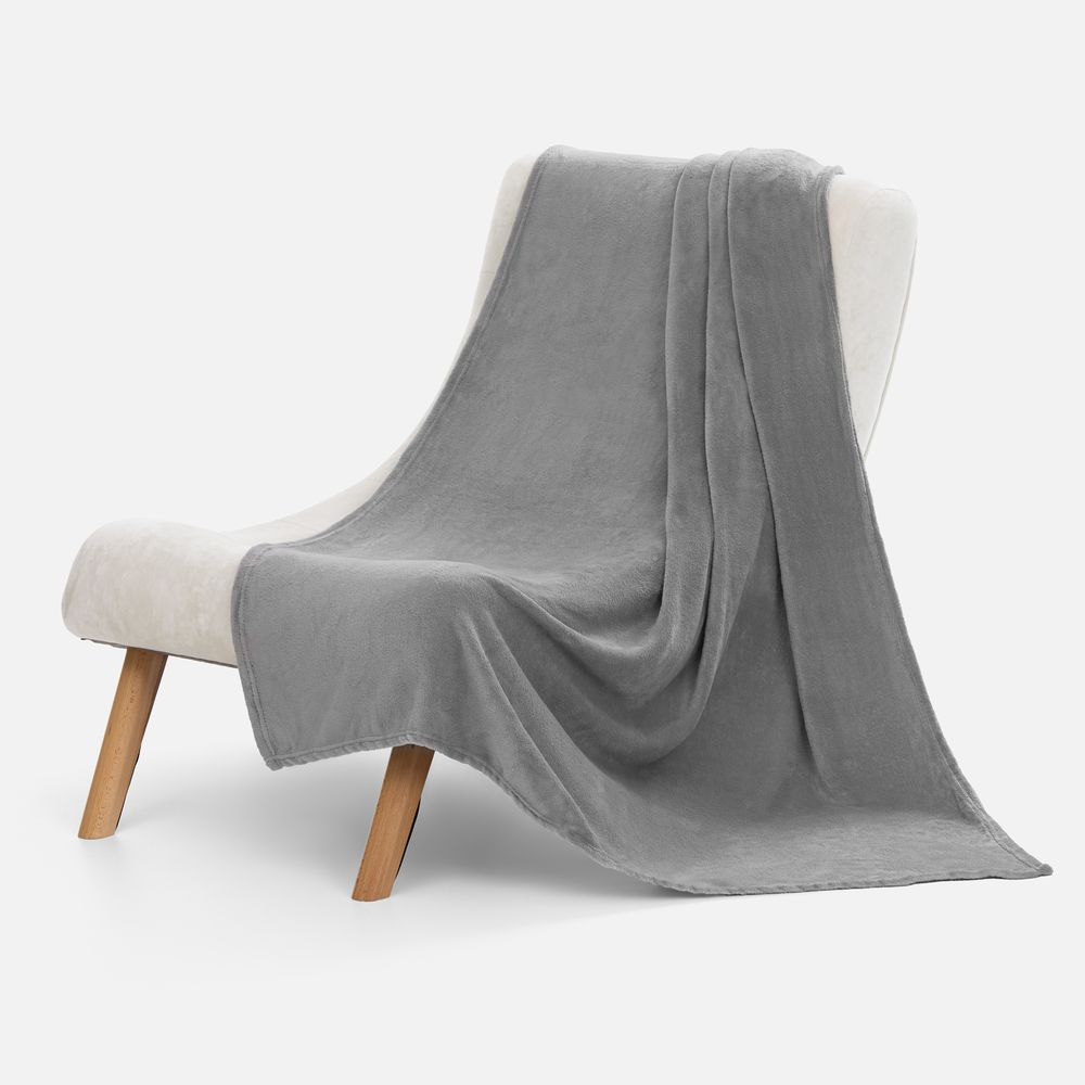 Плед Plush, серый-2