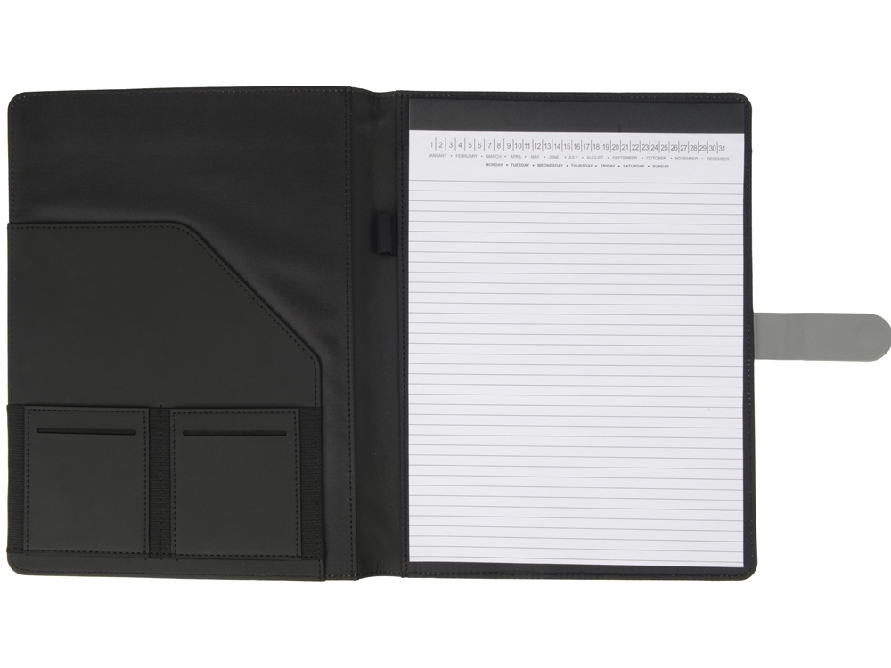 Папка для документов Route с блокнотом, светло-серый-3