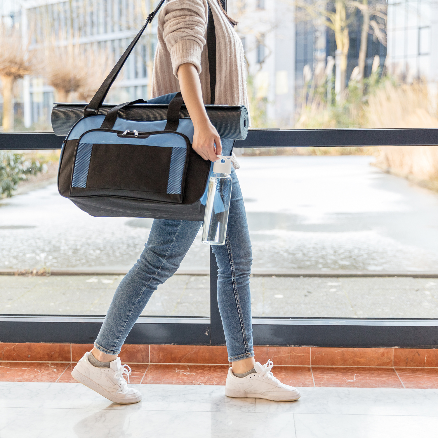 Герметичная бутылка для воды из AS-пластика-4