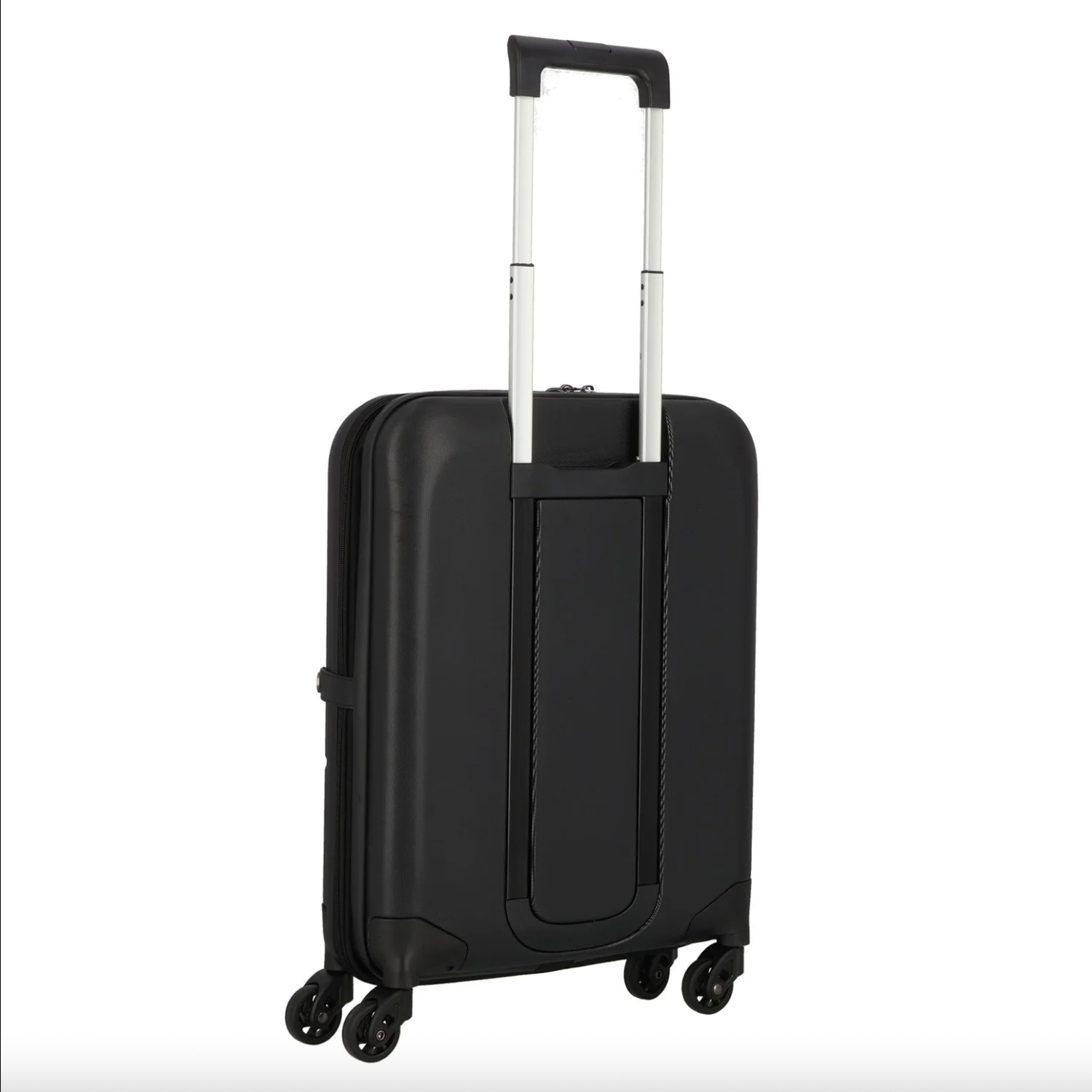 Чемодан складной Rollink FLEX LIGHT 55x40x20 см, 4 колеса, черный-1