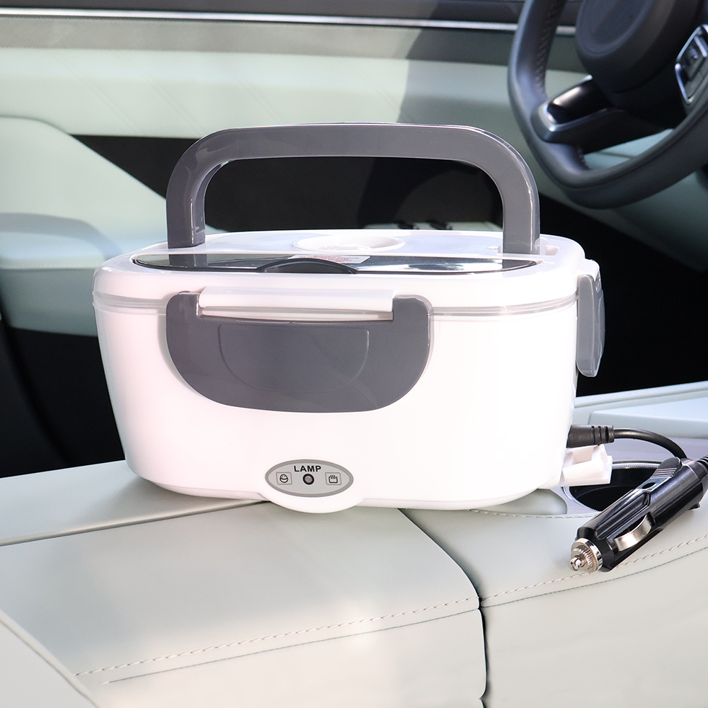 Ланчбокс с подогревом Autobox, Серый-5