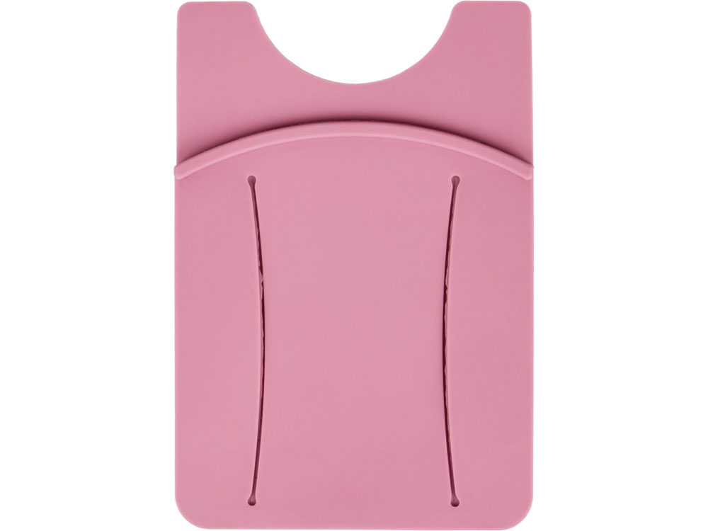 Картхолдер для телефона с держателем Trighold, пыльная роза-2