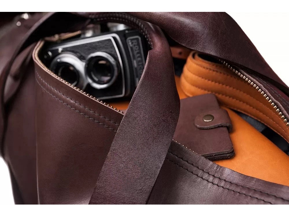 Дорожная сумка Вента, коричневый-4