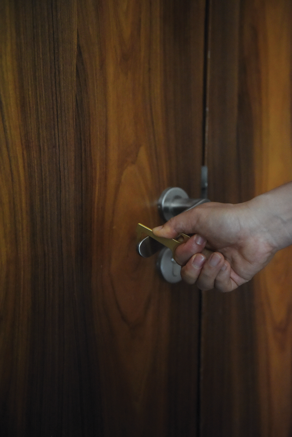 Гигиенический латунный брелок Zero Contact-6