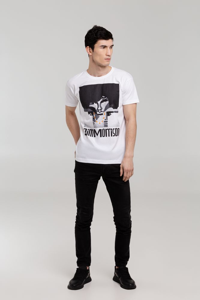 Футболка «Меламед. Jim Morrison», белая-2