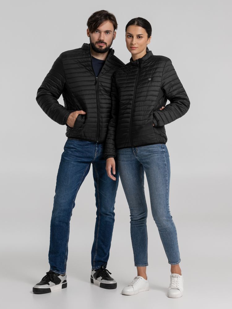 Куртка с подогревом Thermalli Meribell, черная-7