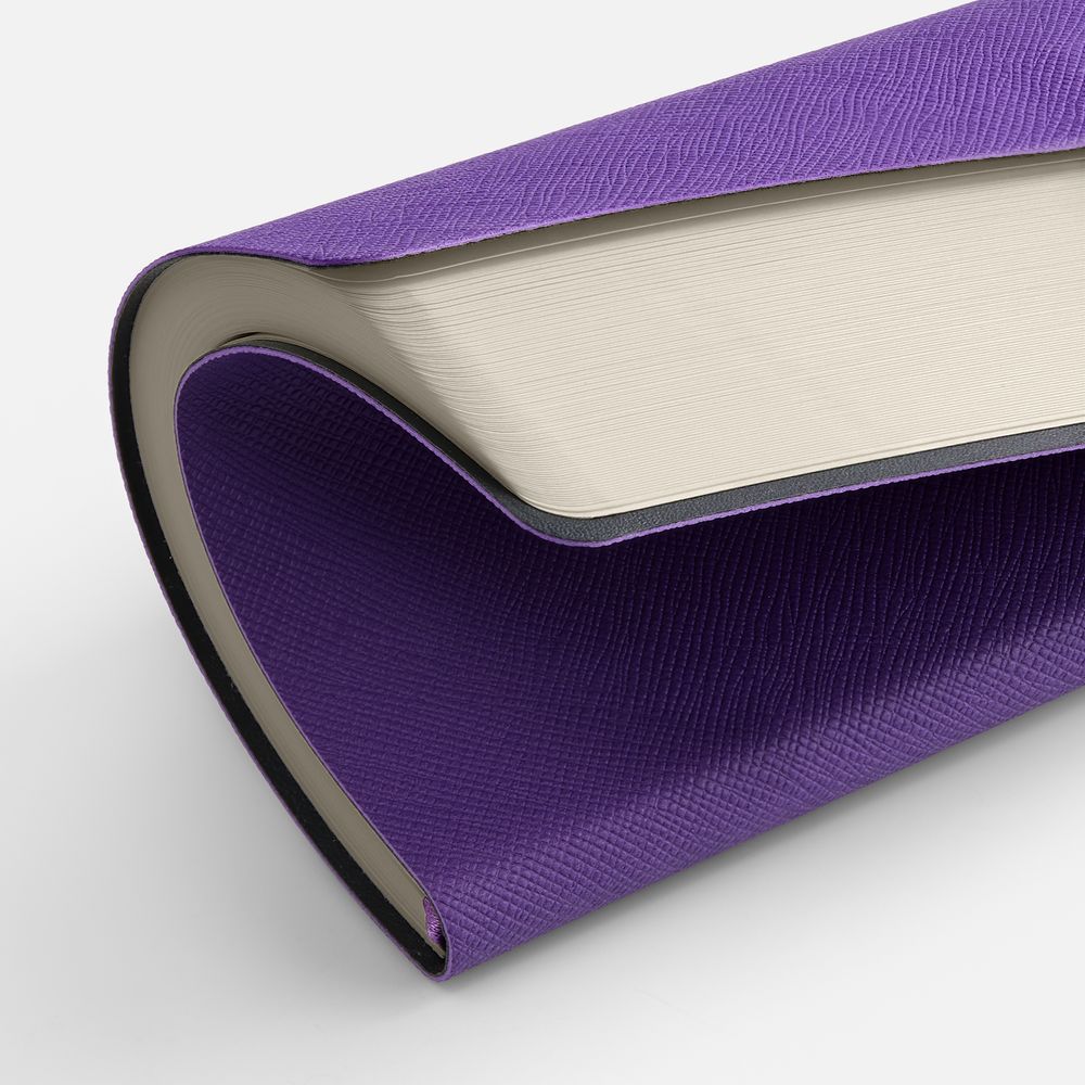 Ежедневник Lungo, недатированный, фиолетовый-2