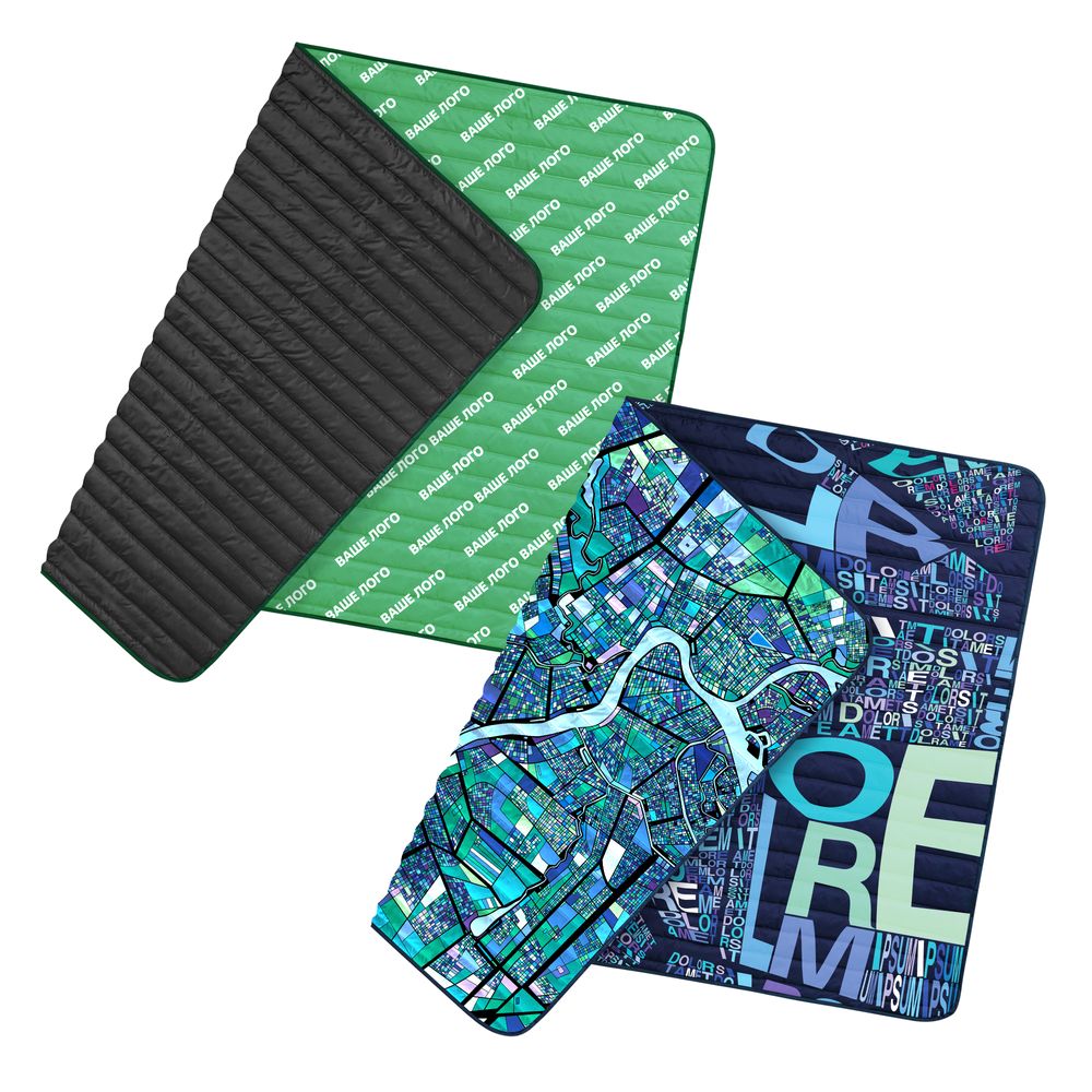 Плед Mosaic с печатью на заказ-0