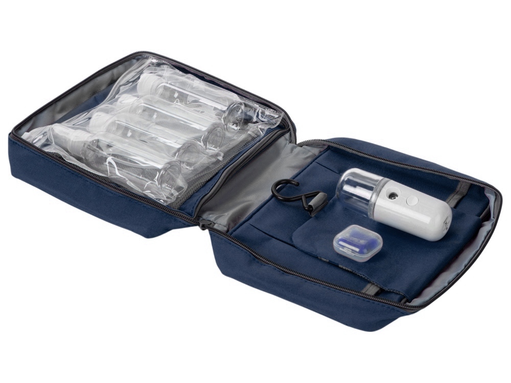 Набор для путешествий Fly away, темно-синий-1