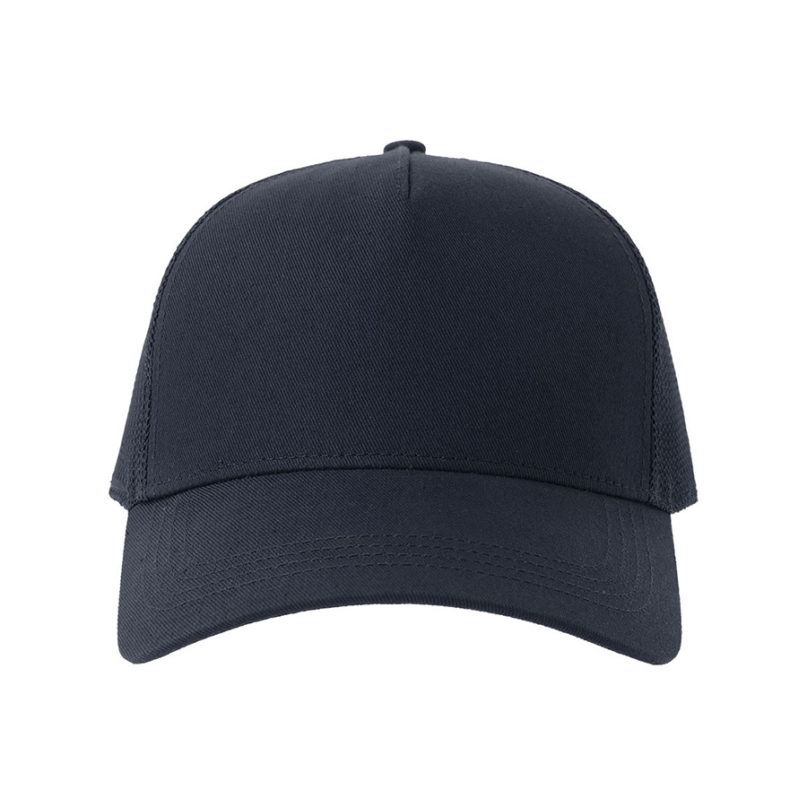 Бейсболка RAPPER COTTON-S, 5 клиньев, пластиковая застёжка, темно-синий-2