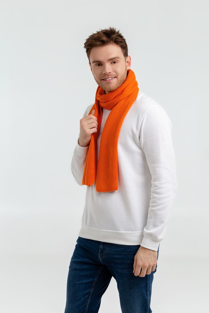 Шарф Life Explorer, оранжевый (апельсиновый)-3