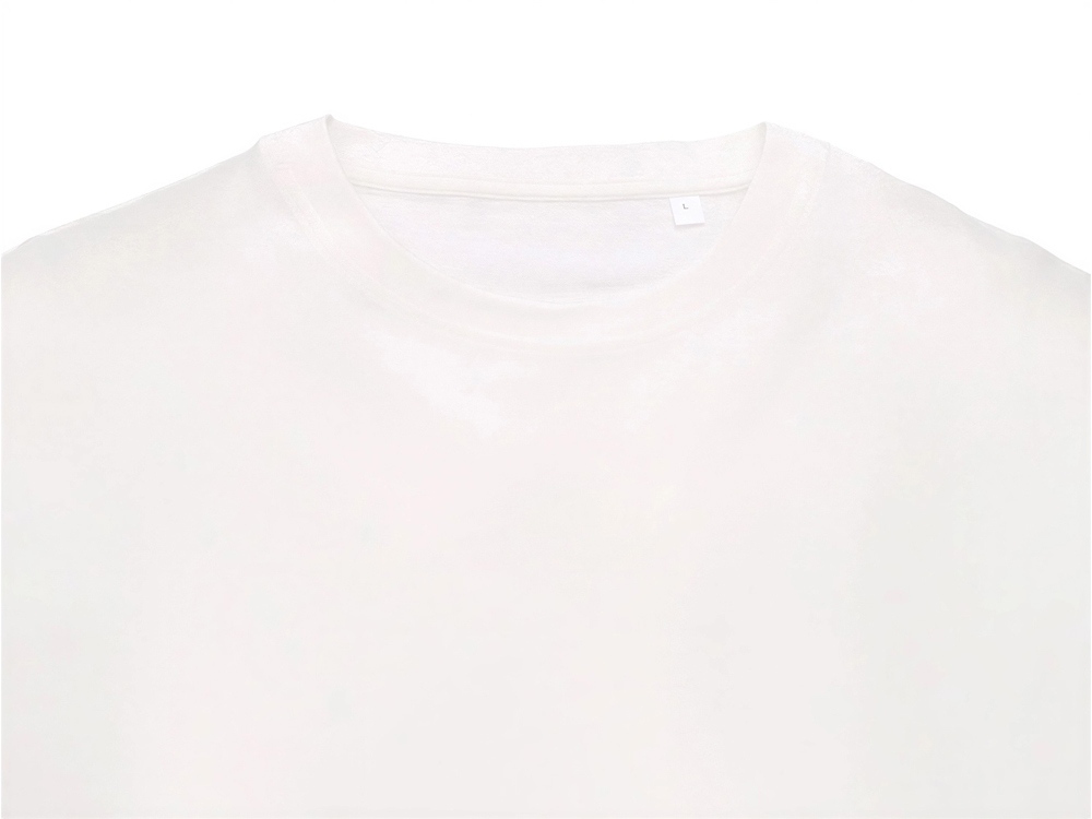 Футболка Kyoto из джерси 180 г/м2 с пич отделкой, унисекс, молочный-7