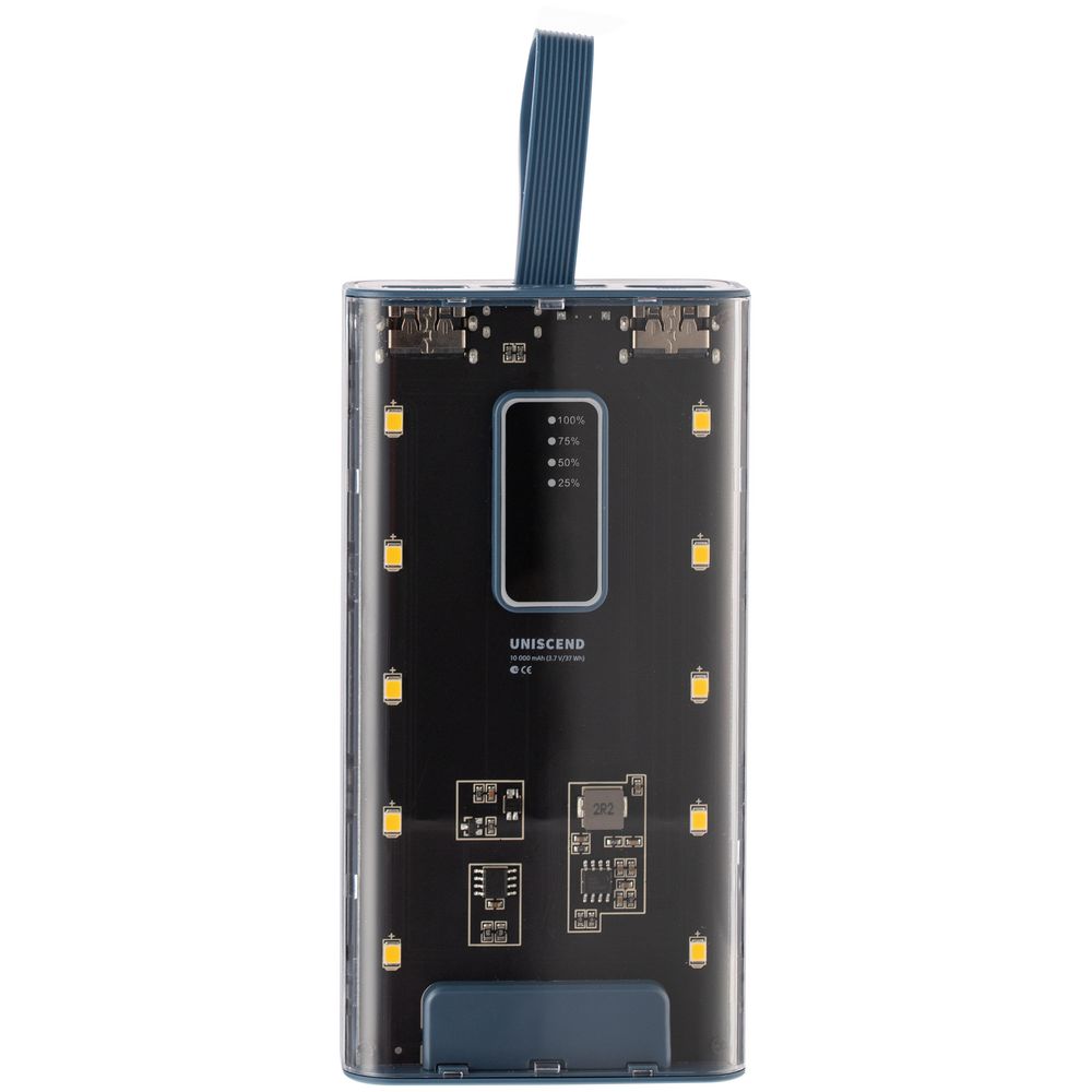 Аккумулятор Trellis Flat 10000 мАч, синий-2