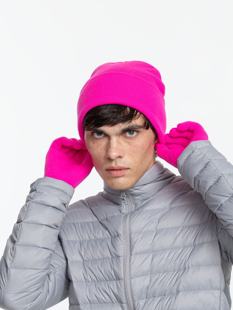 Шапка Urban Flow, розовый неон-3