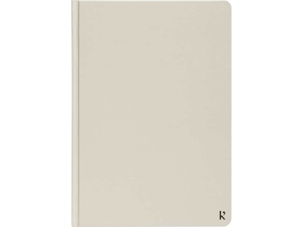 Блокнот в твердом переплете Karst формата A5, бежевый-1
