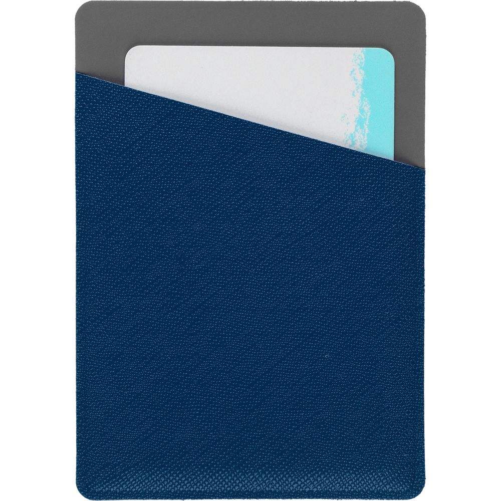 Картхолдер Dual, серо-синий-2