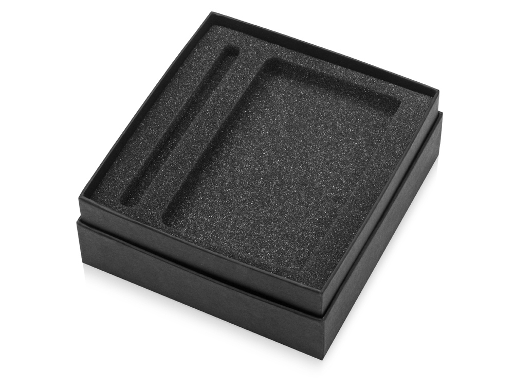 Подарочный набор Reporter с ручкой и блокнотом А6, синий-9