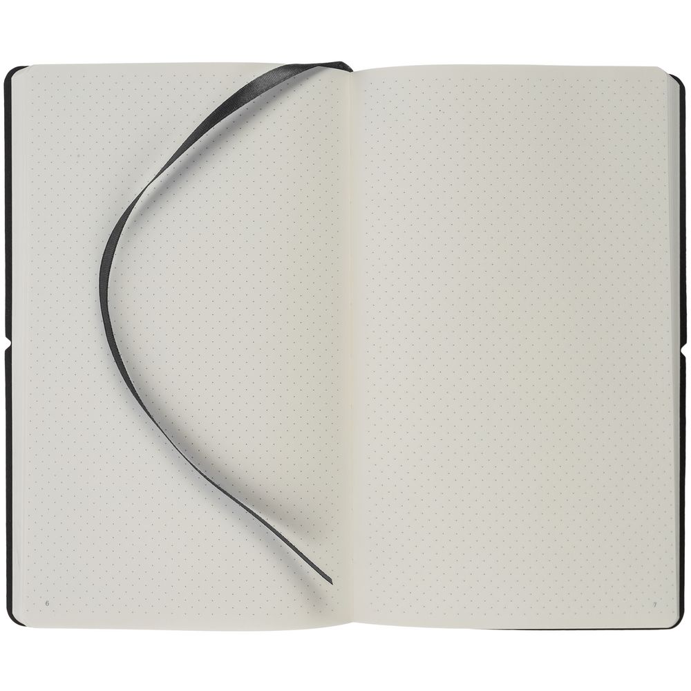 Ежедневник Nubuk, недатированный, темно-серый-3