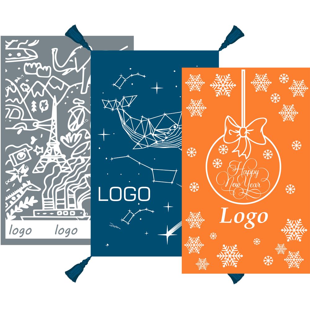 Плед на заказ Tricksy Net, 2 цвета, S, полушерсть-0