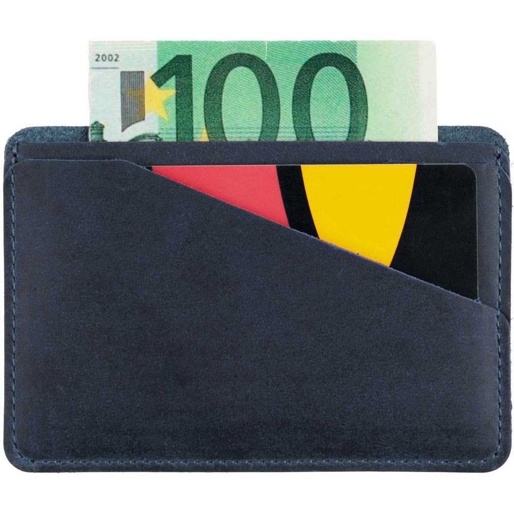 Чехол для карточек inStream, синий-3