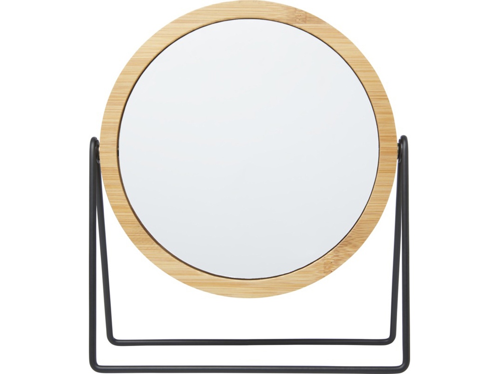 Настольное зеркало в бамбуковой раме Hyrra, natural-1