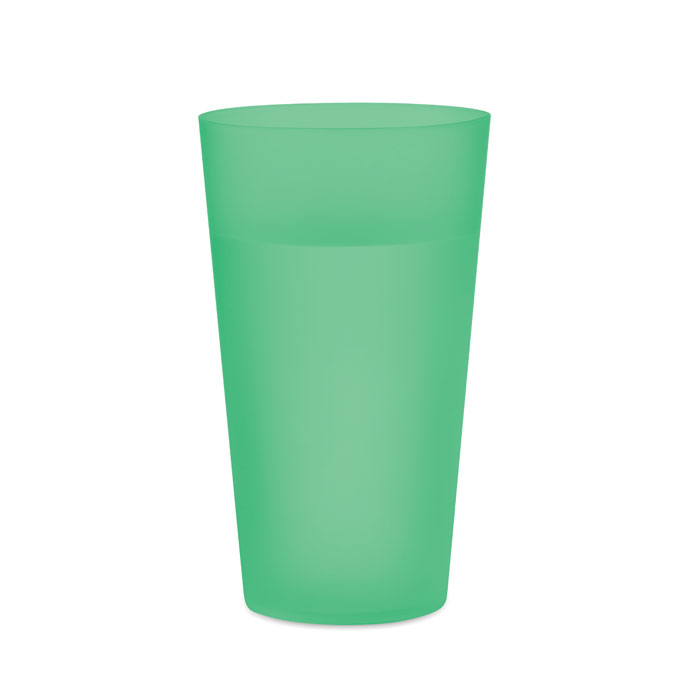 Reusable event cup 500ml, прозрачно-зеленый-2