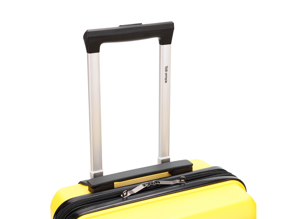 Чемодан TORBER В Отпуск, жёлтый, полипропилен, 33 х 22 х 53 см, 35 л-4