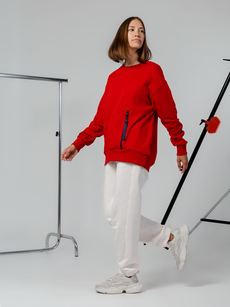 Свитшот унисекс Kosmos 2.0, темно-синий-4