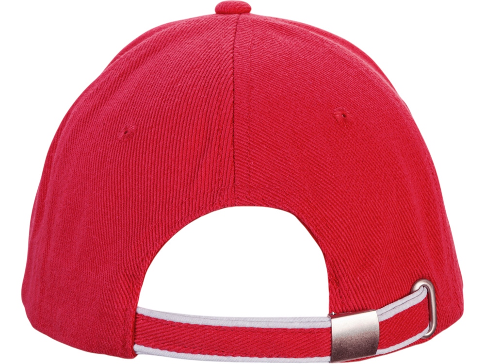 Бейсболка Cancun, красный/белый-6