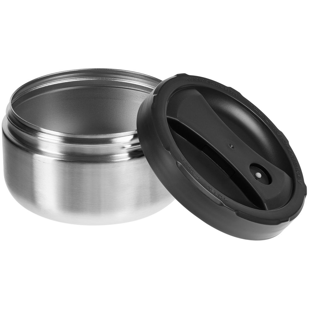 Термос для еды Jiayi в термочехле, черный-4