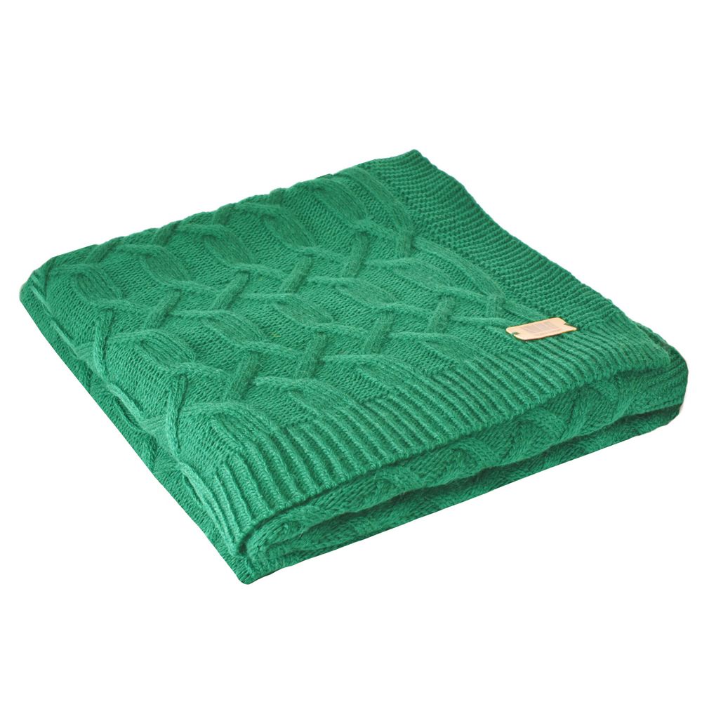 Плед Vermont, зеленый-0