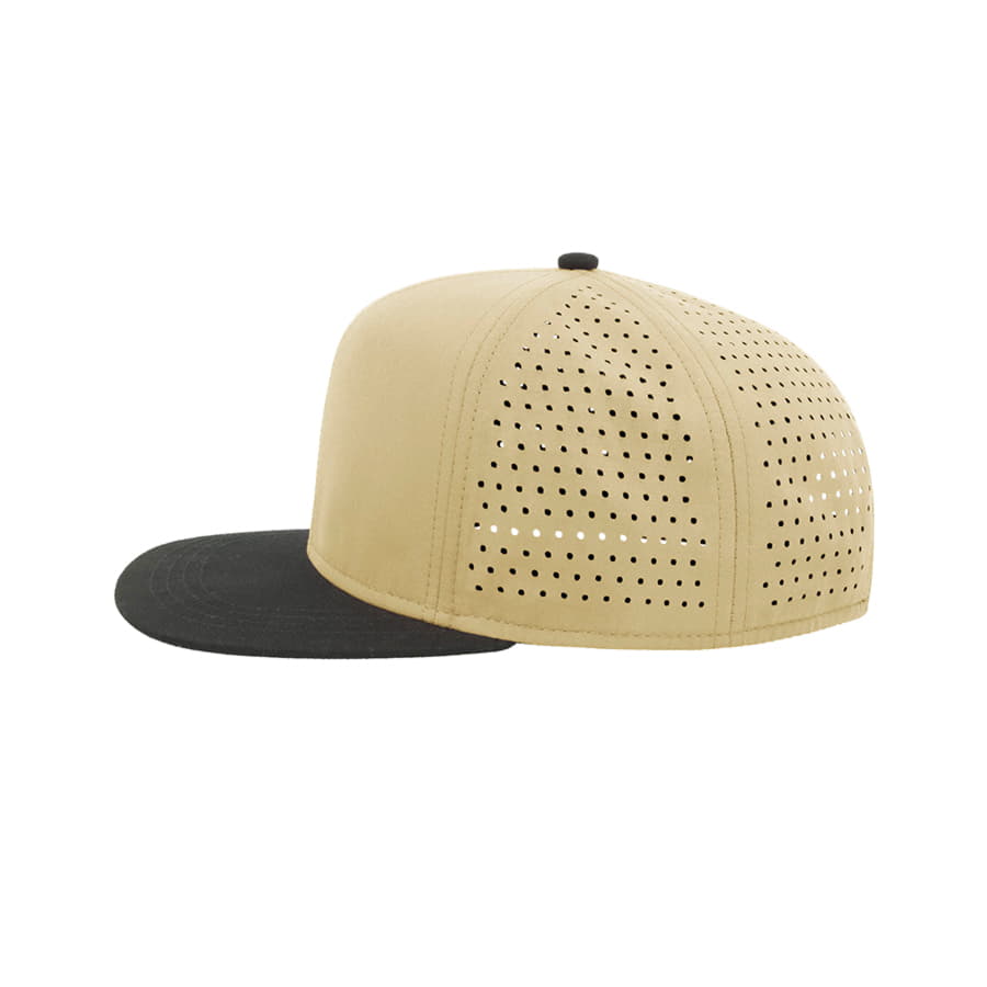 Бейсболка BANK, 6 клиньев, пластиковая застежка      , бежевый-2