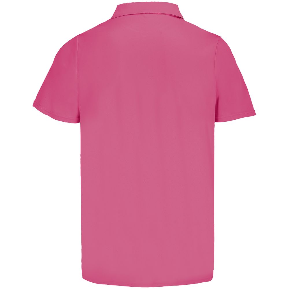 Рубашка поло унисекс Pitcher, розовая (ribbon pink)-1