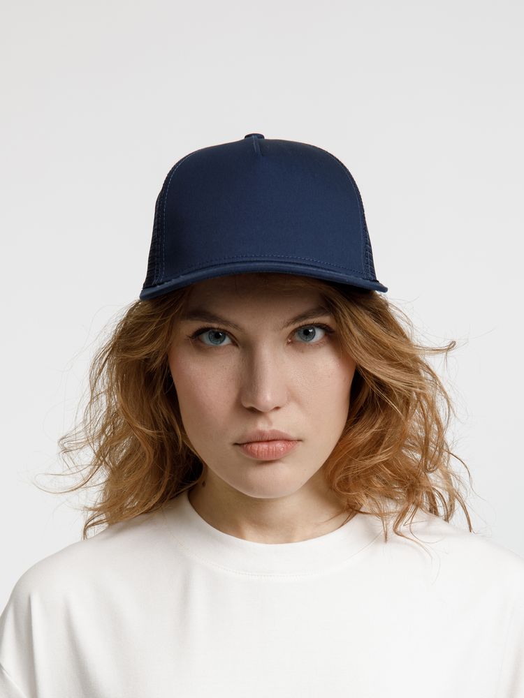 Бейсболка Seguro Air, темно-синяя-4