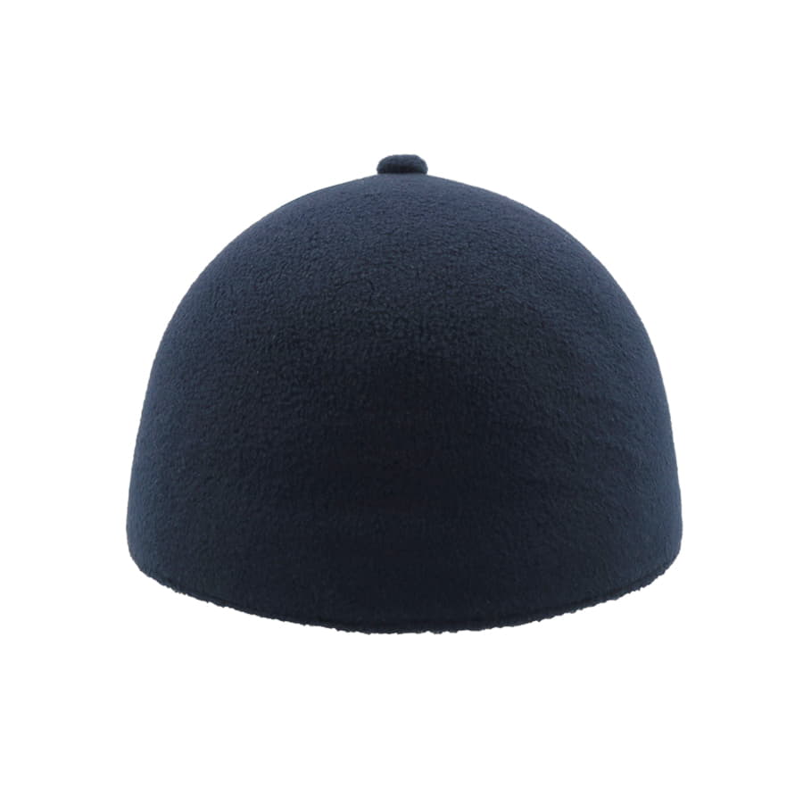 Бейсболка UNI-CAP POLARFLEECE, без панелей и швов, без застежки, темно-синий-4