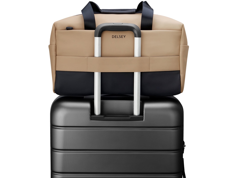 Сумка дорожная DELSEY, TURENNE, 26л, бежевый-6