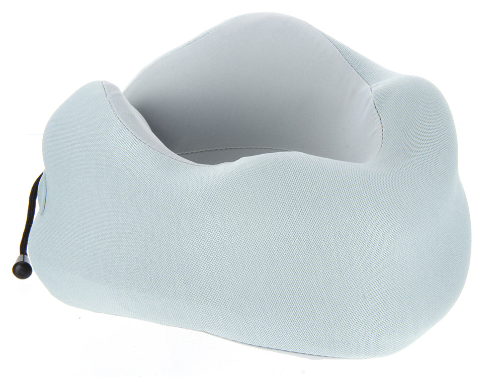 Подушка для путешествий с эффектом памяти Memo Pillow PRO M/L English Blue-3