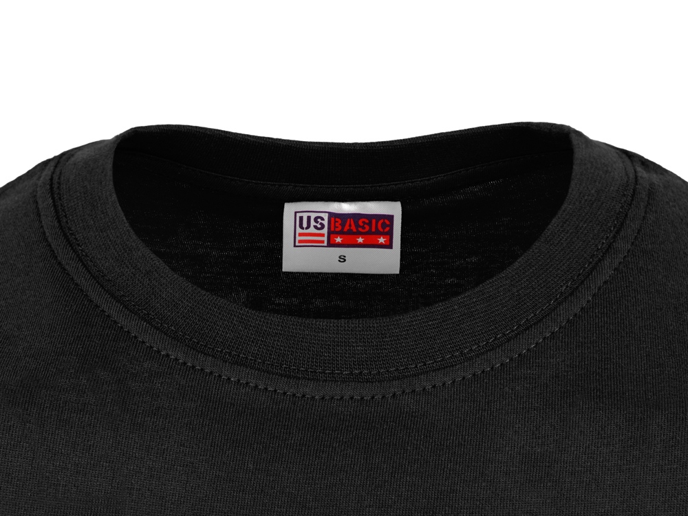 Футболка Club мужская, без боковых швов, черный-6