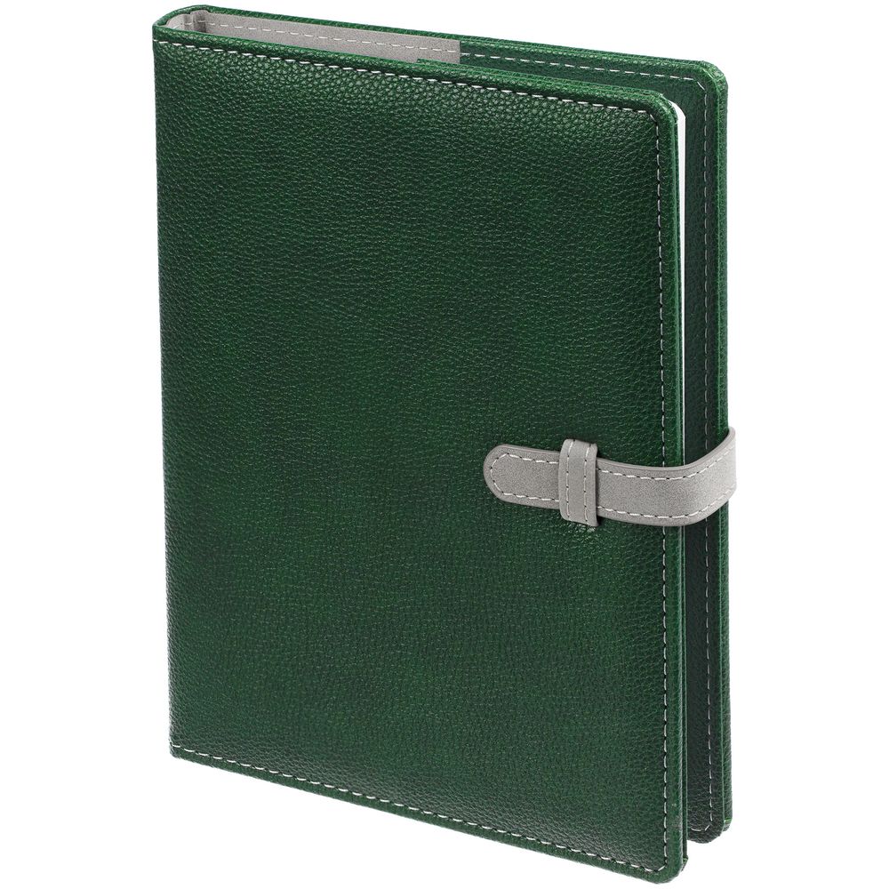 Ежедневник Cortex, недатированный, зеленый-1