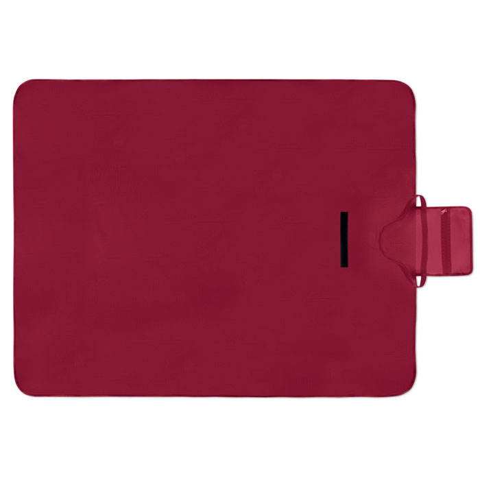 Плед, красный-4