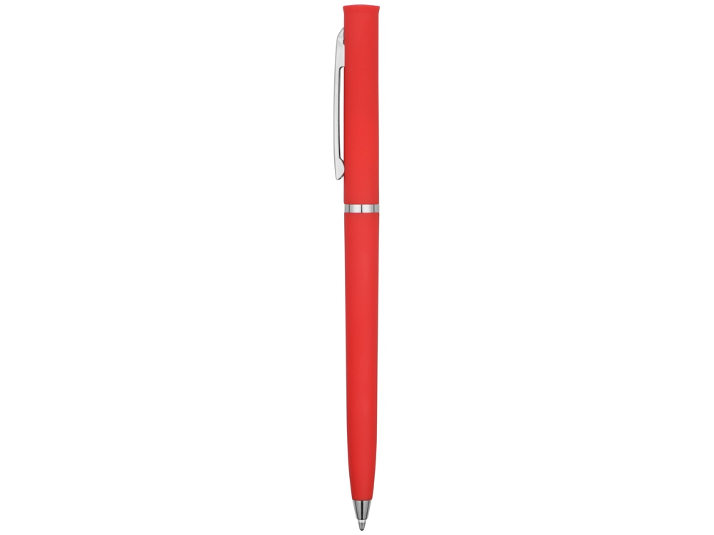 Ручка шариковая Navi soft-touch, красный-2